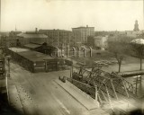 The rear of the B&L Depot across Canal St.