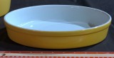 Ovenable Modern Yellow Oval Baking Dish