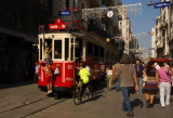 Old Tram to Taksim Square