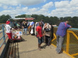Victoria Falls bridge bungee jumping onlookers