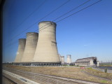 Johannesburg Kelvin power station viewed from the Gautrain