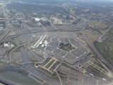Washington DC flying over the Pentagon