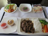 Garuda business class Bali to Bandung