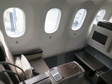 Royal Brunei airlines dreamliner business class seat
