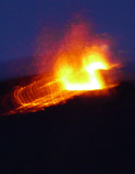 Stromboli Volcano eruption