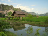 Thatch home, near Saddan Cave