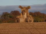 A farmer with a sense of humour ! Near Croftamie.