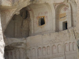 One of the rock carved churches at Greme