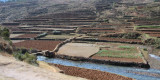 Terraced fields by the roadside between Tana and Antsirabe