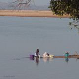 Washing day in the river