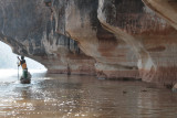 The limestone cliffs of the Manambolo Gorge