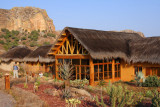 Entrance to the Satrana Lodge Hotel, Ranohira, Isalo