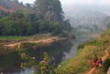 River in Ranomafana town