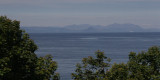 View of Arran from the cliff path