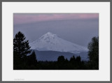 Dusk, Mount  Hood