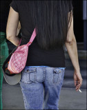 The pink bag