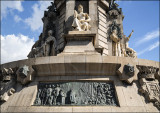 Columbus Monument Base Detail