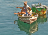 Hand Line Fisherman, Aberdeen Typhoon Shelter, Hong Kong