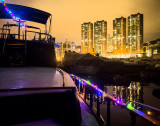 Christmas Eve in the Typhoon Shelter, Aberdeen, Hong Kong
