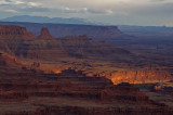 Sun Breaks through at Dead Horse Point