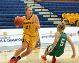 Queen's vs UPEI W-Basketball 10-04-13
