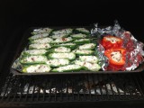 Jalapeno Poppers on the smoker