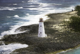 Lighthouse at Nassau Harbour in the Bahamas