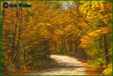 Artistic Rendering Of Arowhon Road 