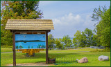 Just One Of The Nature Centers Trail Signs Overlooking The St. Lawrence River