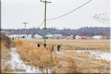 Photographers And Birders Alike Gather For The Snow Geese Migration 