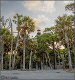 Hunting Beach State Park Lighthouse Prior To Dusk