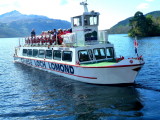 CRUISE LOCH LOMOND - LOMOND QUEEN Arriving @ Inversnaid Hotel, Loch Lomond