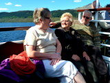 Inversnaid Holiday - Margaret & Friends on board Lomond Prince to Inveruglas