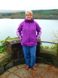Loch Awe Hotel - Margaret survived steps to Station (2).JPG