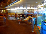 HAMNAVOE inside Scrabster to Stromness - Lounge Bar area.