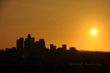 LA Skyline at Sunset 