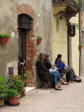 Coffee Break on the Via dell Amore, Pienza