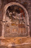 Remnants of a Fresco in Tempio dRomolo