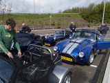 Cars   VM , Westfield , AC Cobra , and  The Ruiter