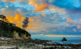 dawning at Little Corona beach