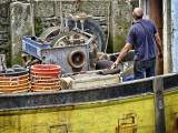 Fisherman at work
