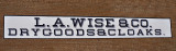L.A. Wise does business in Vincennes, IN