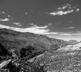 A view of the Rio Grand river and Mexico from the River Road in TX.