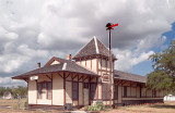 The Historic Southern Pacific Depot in Hondo, Texas, Circa 1880s