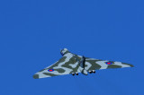XH558 Heading Home