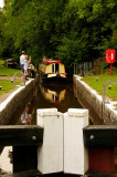 Entering the lock