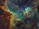 IC1805 and Melotte 15 in Cassiopeia