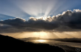 Otago Harbour early light.