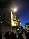 Jerusalem, 5:42 am: On our way to the Church of the Holy Sepulchre