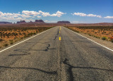 The ride to Monument Valley.